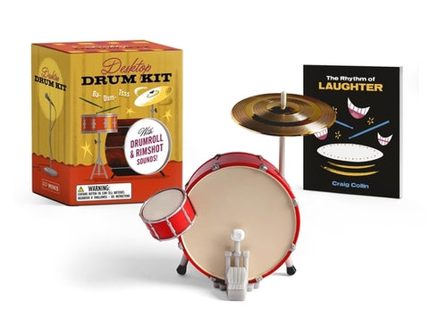 Desktop Drum Kit: With Drumroll and Rimshot Sounds! by Collin, Craig