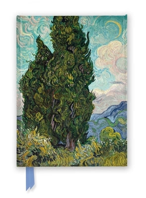 Vincent Van Gogh: Cypresses (Foiled Journal) by Flame Tree Studio