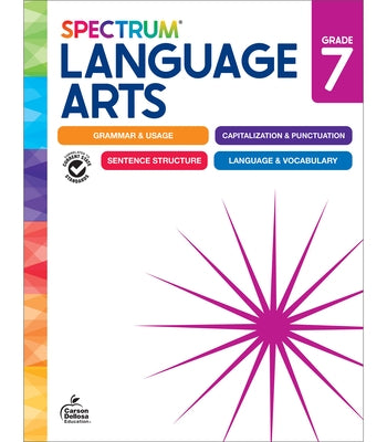 Spectrum Language Arts Workbook, Grade 7 by Spectrum