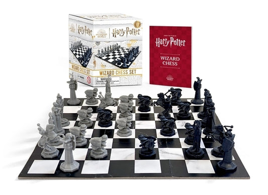 Harry Potter Wizard Chess Set: Miniature Collectible Set You Can Play by Lemke, Donald