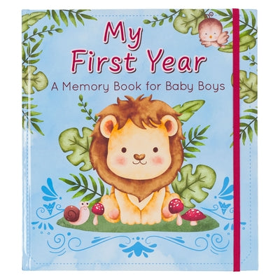 Baby Memory Book for Boys by Christian Art Gifts