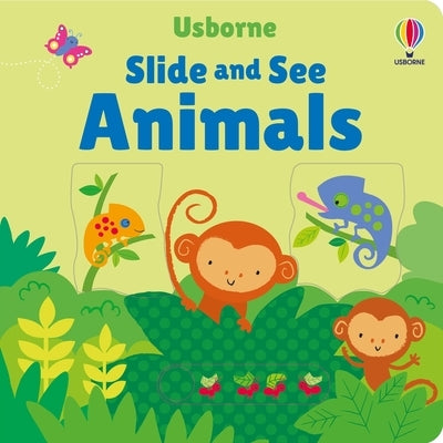 Slide and See Animals by Watt, Fiona