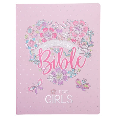 ESV My Creative Bible for Girls Softcover, Pink Floral by Christian Art Gifts