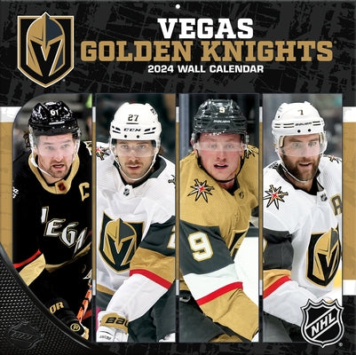 Vegas Golden Knights 2024 12x12 Team Wall Calendar by Turner Sports