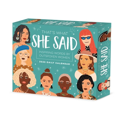 That's What She Said 2025 6.2 X 5.4 Box Calendar by Simon Toefield