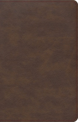 KJV Single-Column Compact Bible, Brown Leathertouch by Holman Bible Publishers