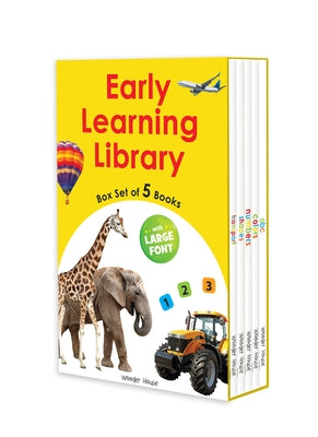 Early Learning Library: Box Set of 5 Books by Wonder House Books