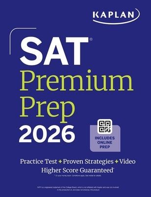 SAT Premium Prep 2026 by Kaplan Test Prep