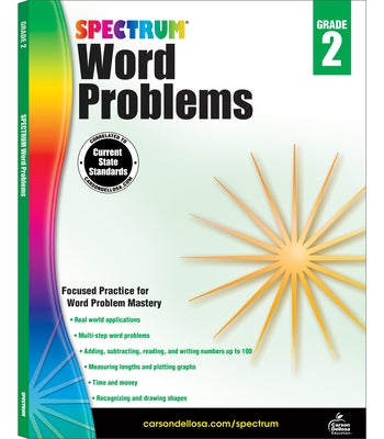 Word Problems, Grade 2: Volume 75 by Spectrum