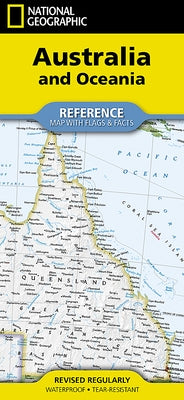 National Geographic Australia and Oceania Map (Folded with Flags and Facts) by National Geographic Maps