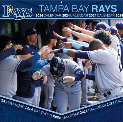 Tampa Bay Rays 2024 12x12 Team Wall Calendar by Turner Sports