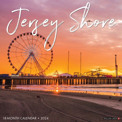 Jersey Shore 2024 12 X 12 Wall Calendar by Willow Creek Press