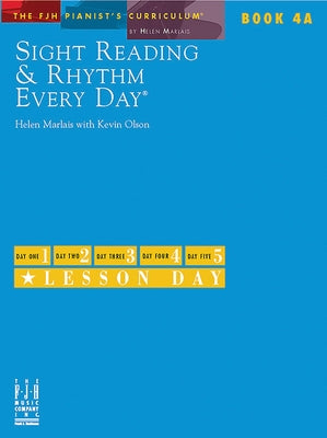 Sight Reading & Rhythm Every Day(r), Book 4a by Marlais, Helen