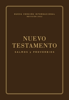 Nvi, Nuevo Testamento de Bolsillo, Con Salmos Y Proverbios, Revisi?n 2022, Leatherflex, Caf? by Vida