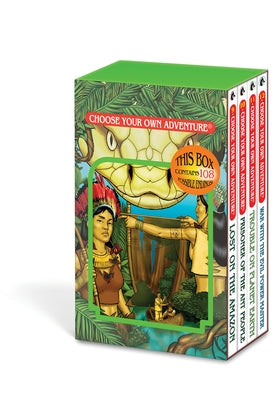 Choose Your Own Adventure 4-Book Boxed Set #3 (Lost on the Amazon, Prisoner of the Ant People, Trouble on Planet Earth, War with the Evil Power Master by Montgomery, R. a.