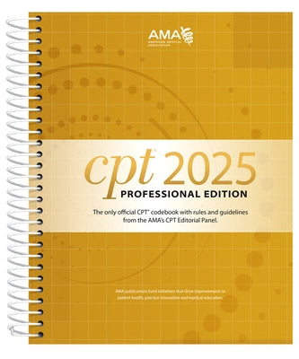 CPT Professional 2025 by American Medical Association