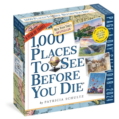 1,000 Places to See Before You Die Page-A-Day Calendar 2024: A Year of Travel by Workman Calendars