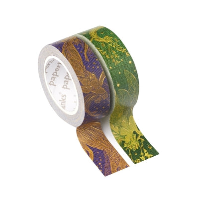 Paperblanks Olive Fairy/Violet Fairy Pack of 2 Rolls of Washi Tape by Paperblanks