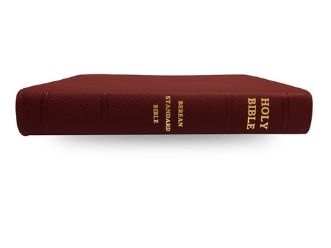 Holy Bible, Berean Standard Bible - Genuine Leather - Tosca Cowhide Garnet by Various Authors