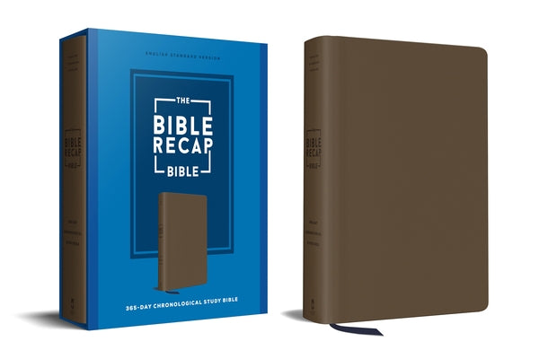 The Bible Recap 365-Day Chronological Study Bible: English Standard Version - Imitation Leather by Cobble, Tara-Leigh