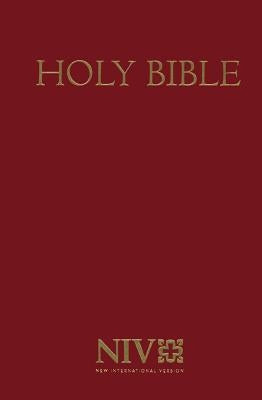 NIV Pew Bible - Red 124048 by Biblica
