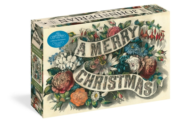 John Derian Paper Goods: Merry Christmas 1,000-Piece Puzzle by Derian, John