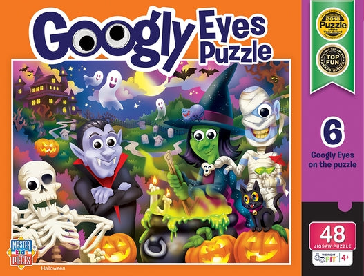 Halloween - Googly Eyes 48pc Puzzle by Masterpieces