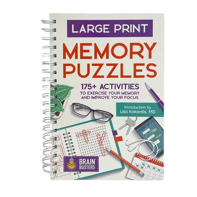 Large Print Memory Puzzles by Parragon Books
