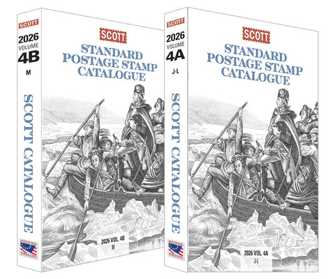 2026 Scott Stamp Postage Catalogue Volume 4: Cover Countries J-M (2 Copy Set): Scott Stamp Postage Catalogue Volume 4: Countries J-M by Bigalke, Jay