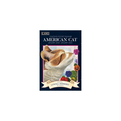 American Cat(tm) 2024 Monthly Pocket Planner by Herrero, Lowell