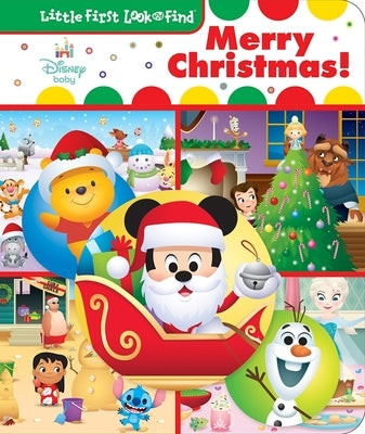Disney Baby: Merry Christmas! Little First Look and Find by Pi Kids