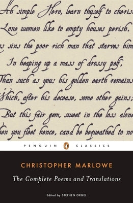 The Complete Poems and Translations by Marlowe, Christopher