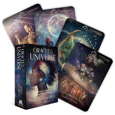 Oracle of the Universe: Divine Guidance from the Cosmos (44 Gilded Cards and 112-Page Full-Color Guidebook) by DeMarco, Stacey