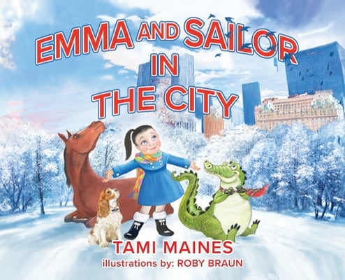 Emma and Sailor in the City by Maines, Tami