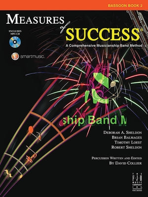 Measures of Success Bassoon Book 2 by Sheldon, Deborah A.