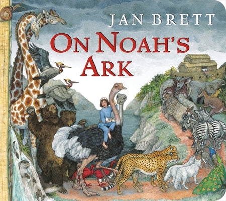 On Noah's Ark (Oversized Lap Board Book) by Brett, Jan