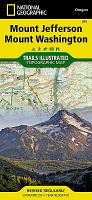 Mount Jefferson, Mount Washington Map by National Geographic Maps