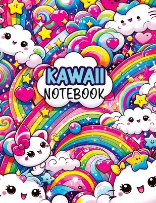 Kawaii Notebook: Composition Notebook for Kids with Dotted Midline and Picture Space Writing Paper, Perfect for Primary Journals in Gra by Mischievous, Childlike