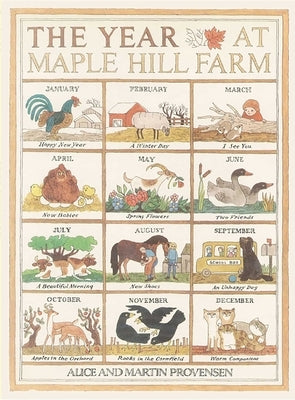 The Year at Maple Hill Farm by Provensen, Alice