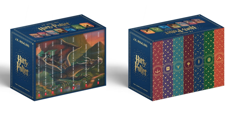 Harry Potter Paperback Box Set Books 1-7 (Stenciled Edges) by Rowling, J. K.