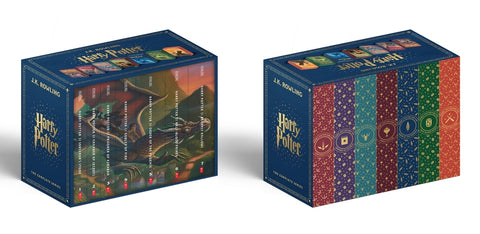 Harry Potter Paperback Box Set Books 1-7 (Stenciled Edges) by Rowling, J. K.