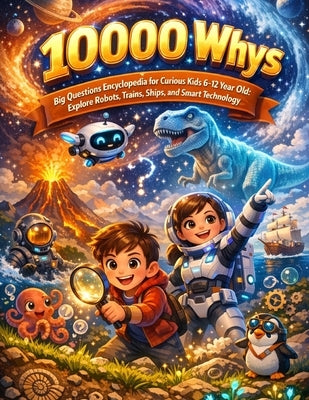 10000 Whys Big Questions Encyclopedia for Curious Kids 6-12 Year Old: Explore Robots, Trains, Ships, and Smart Technology by Dr Lilia R Garcia
