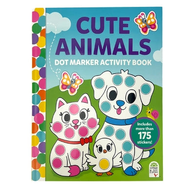 Dot Marker Activity Book Cute Animals by Beranek, Carlo