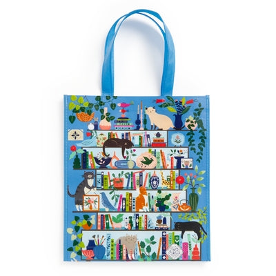 Purrfect Nook Reusable Shopping Bag by Galison