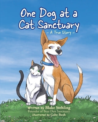 One Dog at a Cat Sanctuary by Stehling Ceo, Blake