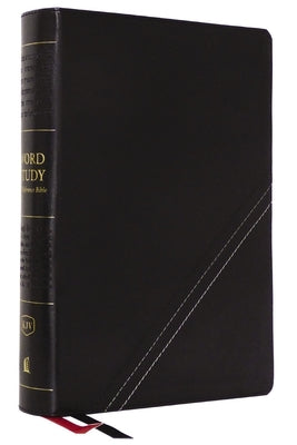 Kjv, Word Study Reference Bible, Leathersoft, Black, Red Letter, Comfort Print: 2,000 Keywords That Unlock the Meaning of the Bible by Thomas Nelson