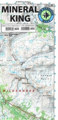 Mineral King Trail Map by Harrison, Tom