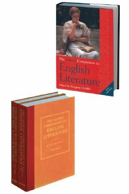 The English Literature Set: Consisting of the Oxford Chronology of English Literature and the Oxford Companion to English Literature3 Volumes by Cox, Michael