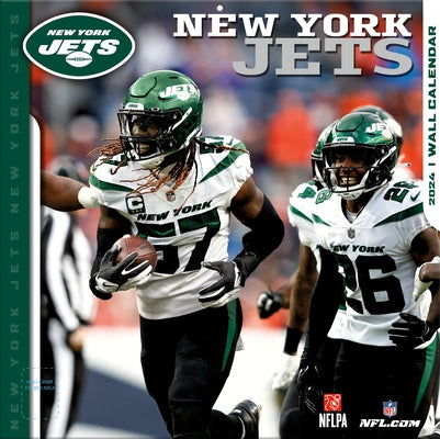 New York Jets 2024 12x12 Team Wall Calendar by Turner Sports