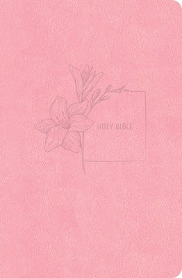 CSB Compact Bible, Value Edition, Soft Pink Leathertouch by Csb Bibles by Holman